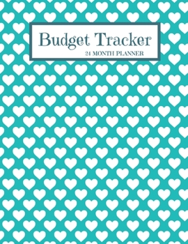 Paperback Budget Tracker: Budget Planner/Expense Organizer For Financial Tracking - 56 Pages - 8.5 x 11 (24 Month Bill Organizer, Notebook, Jour Book