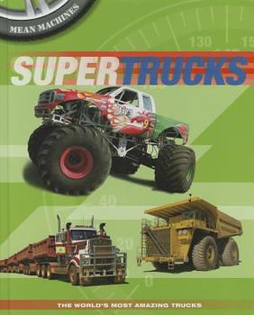 Library Binding Supertrucks Book