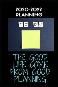 2020-2022 Tow Year Planner: Monthly Schedule Organizer - Agenda Planner For The Next tow Years, 24 Months Calendar, Appointment Notebook, Monthly ... Cover (2020 calendar planner)