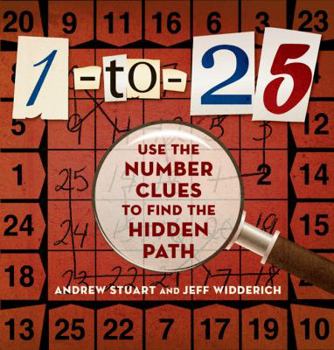 Paperback 1-To-25: Use the Number Clues to Find the Hidden Path Book