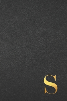 S: Executive Monogram Initial To Do List Notebook | Daily Checklist Planner