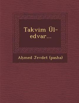 Paperback Takvim Ül-Edvar... Book