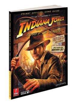 Paperback Indiana Jones and the Staff of Kings: Prima Official Game Guide Book