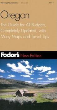 Paperback Fodor's Oregon, 3rd Edition Book