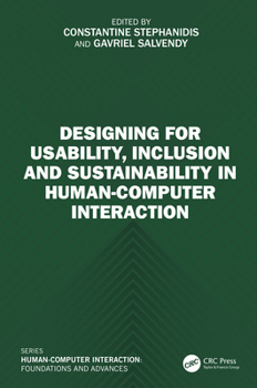 Hardcover Designing for Usability, Inclusion and Sustainability in Human-Computer Interaction Book