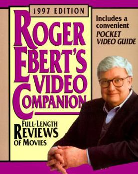 Paperback Roger Ebert's Video Companion, 1997, with Pocket Video Guide Book