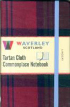Lindsay: Waverley Genuine Tartan Cloth Commonplace Notebook