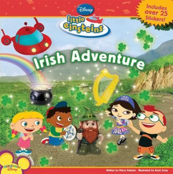 Paperback Irish Adventure [With Includes Over 25 Stickers] Book