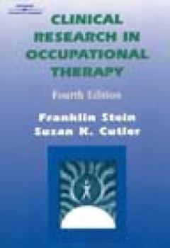 Paperback Clinical Research in Occupational Therapy Book