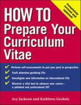 Paperback How to Prepare Your Curriculum Vitae Book
