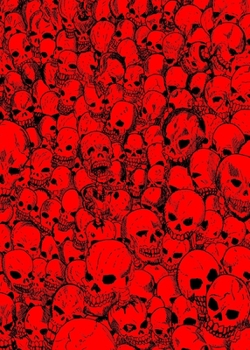 Paperback Gathering of Skulls Journal - Red Book