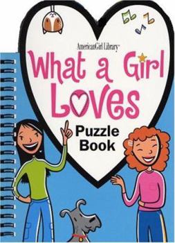 Spiral-bound What a Girl Loves Puzzle Book