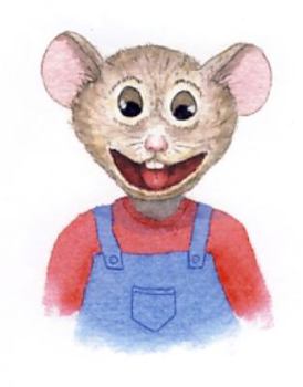 Paperback Button the Mouse Goes to School: Button the Mouse backyard adventures (Button the Mouse Books) Book