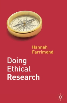 Paperback Doing Ethical Research Book