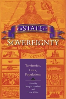 Paperback The State of Sovereignty: Territories, Laws, Populations Book