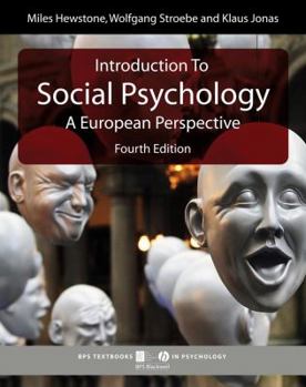 Paperback Introduction to Social Psychology: A European Perspective Book
