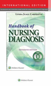 Paperback Handbook of Nursing Diagnosis: Application to Clinical Practice Book