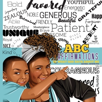 Paperback ABC Affirmations Of What God Says About Me Book