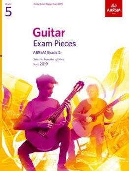 Sheet music Guitar Exam Pieces From 2019 Grade 5 Book