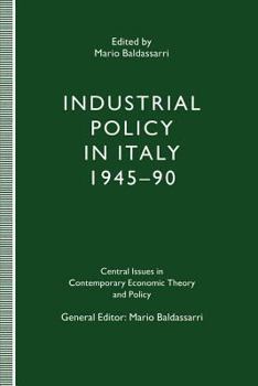 Paperback Industrial Policy in Italy, 1945-90 Book