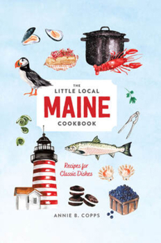 Hardcover Little Local Maine Cookbook Book