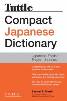 Paperback Tuttle Compact Japanese Dictionary Book