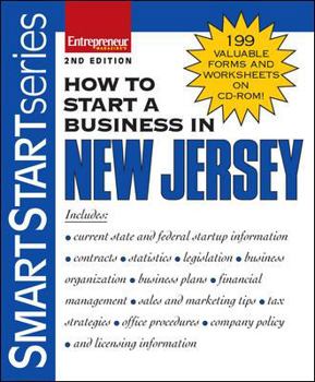 Paperback How To Start A Business in New Jersey (How to Start a Business in …) Book