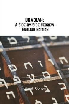 Paperback Obadiah: A Side-by-Side Hebrew-English Edition Book