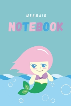 Mermaid Notebook: Mermaid gifts for girls and women Lined notebook/journal/composition notebook