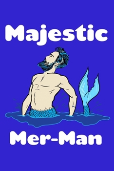 Paperback Majestic Merman: Sketchbook Book