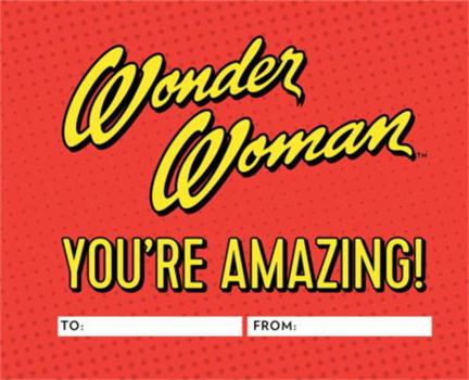Hardcover Wonder Woman: You're Amazing!: A Fill-In Book