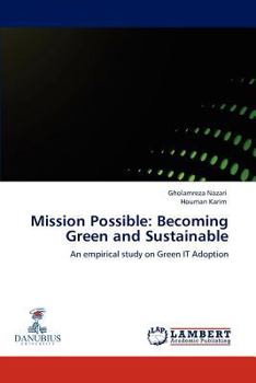 Paperback Mission Possible: Becoming Green and Sustainable Book