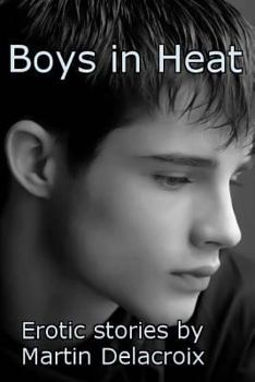 Paperback Boys in Heat: Erotic stories by Martin Delacroix Book