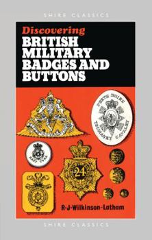 Paperback Discovering British Military Badges and Buttons Book