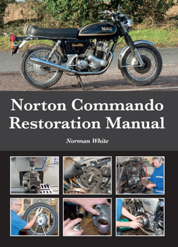 Hardcover Norton Commando Restoration Manual Book