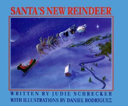 Hardcover Santa's New Reindeer Book