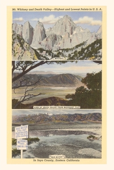 Paperback The Vintage Journal Mt. Whitney, Death Valley Book