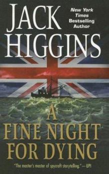 Hardcover A Fine Night for Dying [Large Print] Book