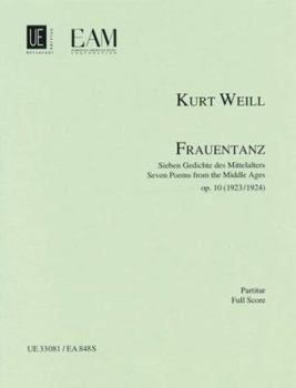 Paperback Frauentanz, Op. 10: Seven Poems from the Middle Ages Book