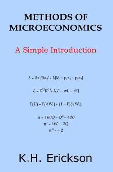 Paperback Methods of Microeconomics: A Simple Introduction Book