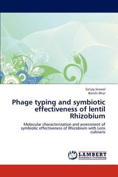 Paperback Phage Typing and Symbiotic Effectiveness of Lentil Rhizobium Book