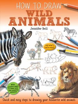 Paperback How To Draw: Wild Animals Book