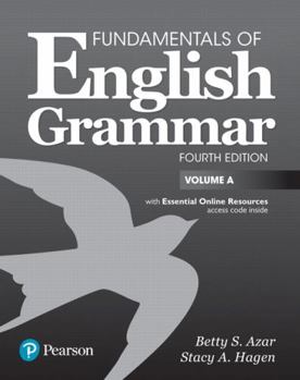 Paperback Fundamentals of English Grammar Student Book a with Essential Online Resources Book