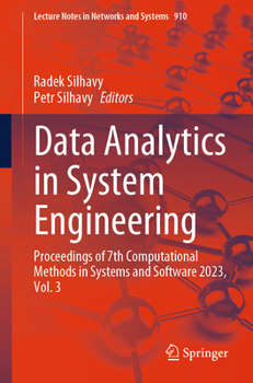 Paperback Data Analytics in System Engineering: Proceedings of 7th Computational Methods in Systems and Software 2023, Vol. 3 Book