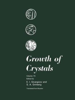 Hardcover Growth of Crystals Book