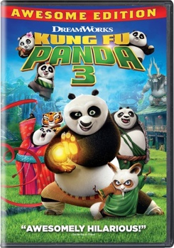 DVD Kung Fu Panda 3 Book