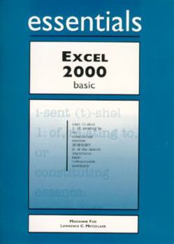 Spiral-bound Excel 2000 Essentials Basic Book