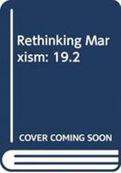 Paperback Rethinking Marxism: 19.2 Book