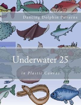 Paperback Underwater 25: in Plastic Canvas Book