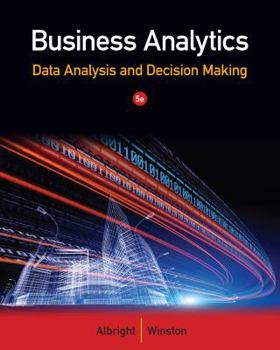 Hardcover Business Analytics: Data Analysis & Decision Making Book